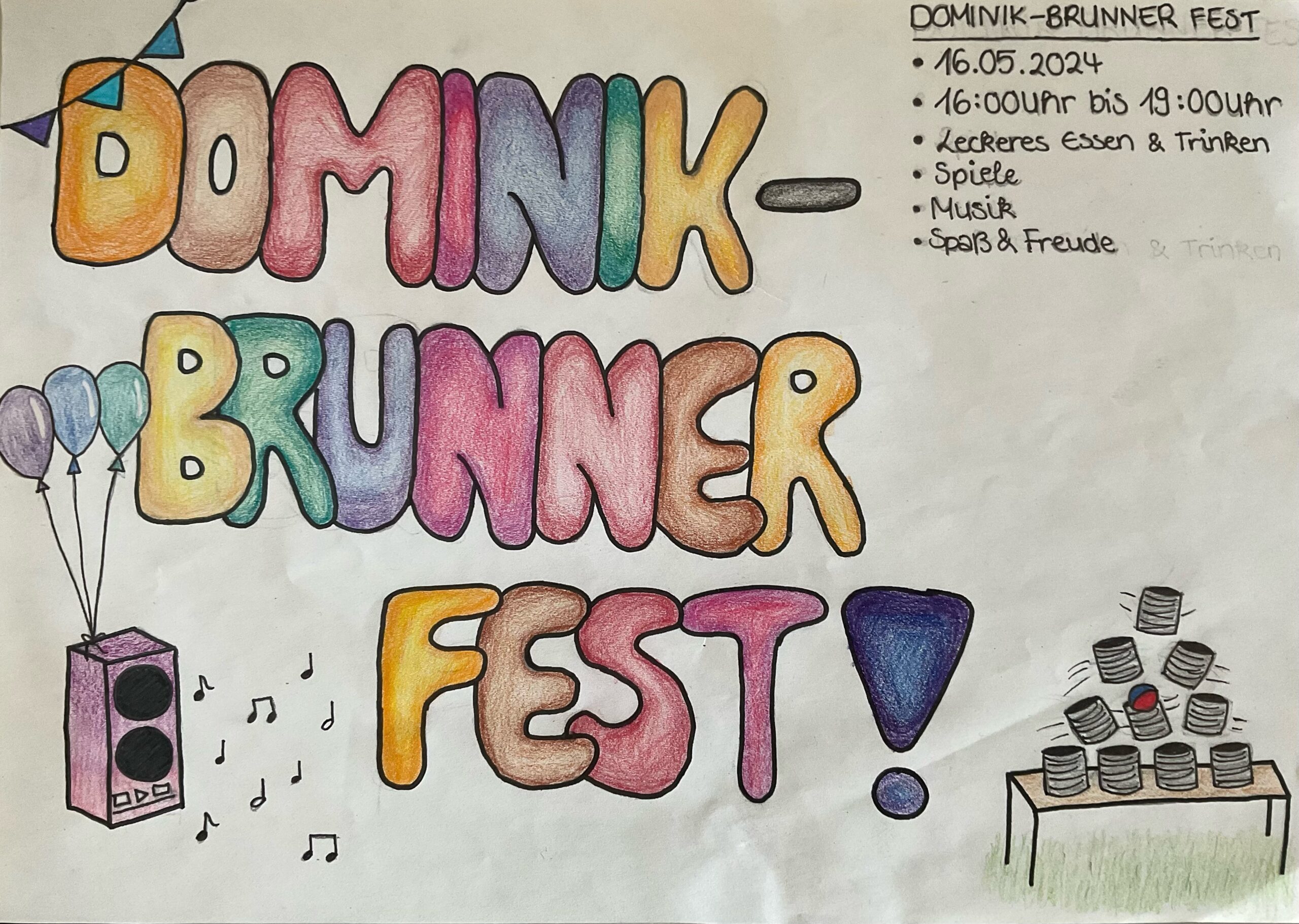 Schön war‘s wieder: Unser Dominik-Brunner-Fest